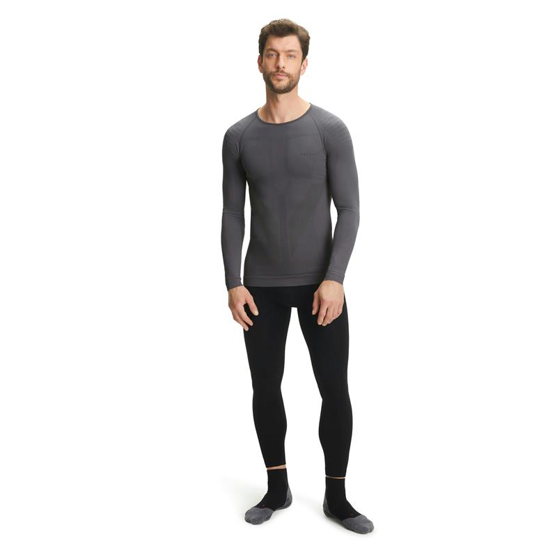 Moška majica FALKE W LS Shirt Tight m concrete