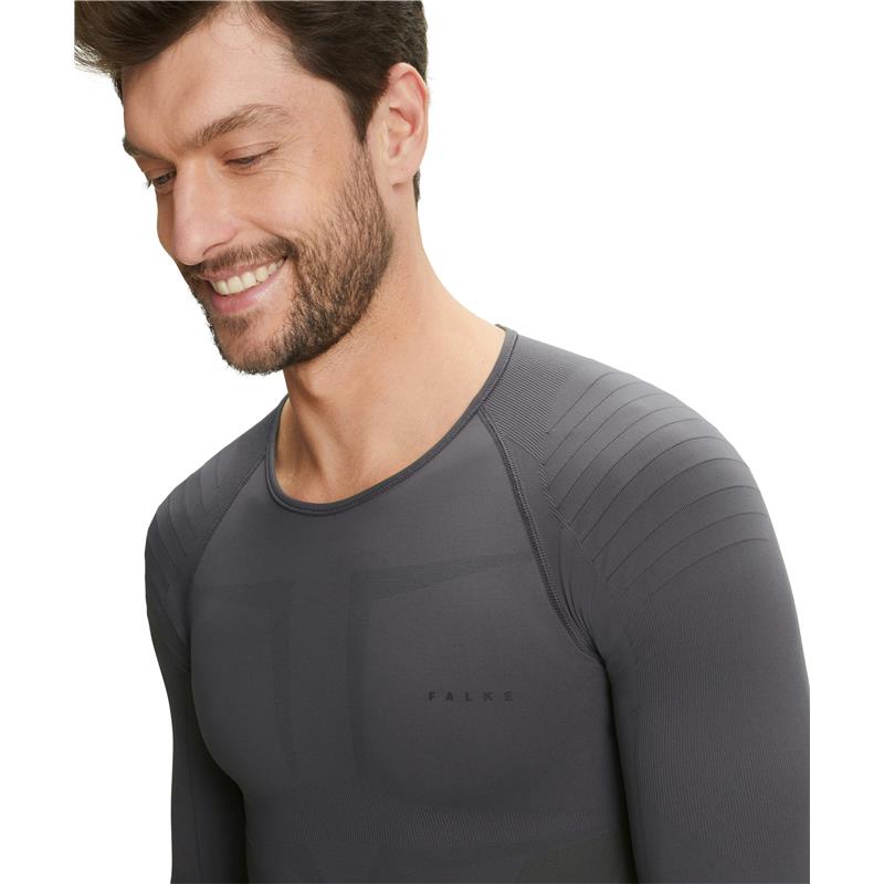 Moška majica FALKE W LS Shirt Tight m concrete