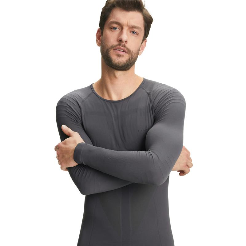 Moška majica FALKE W LS Shirt Tight m concrete