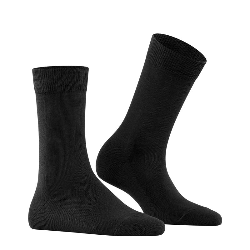 Nogavice FALKE Family SO black