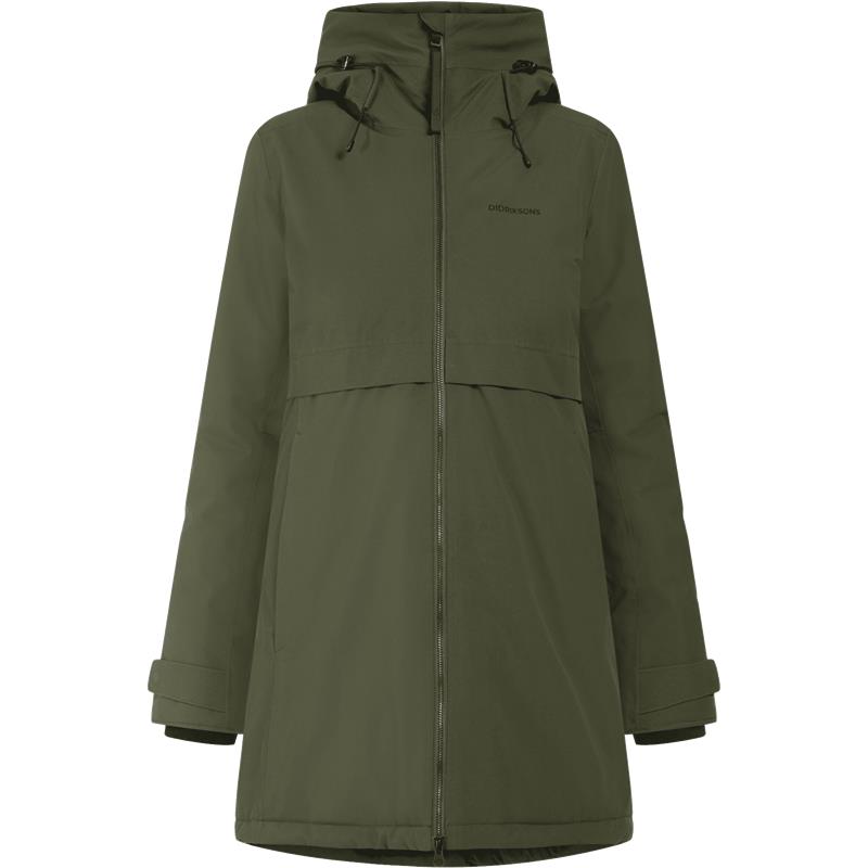 Ženska jakna HELLE WNS PARKA 5 Deep Green
