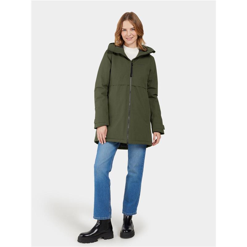 Ženska jakna HELLE WNS PARKA 5 Deep Green