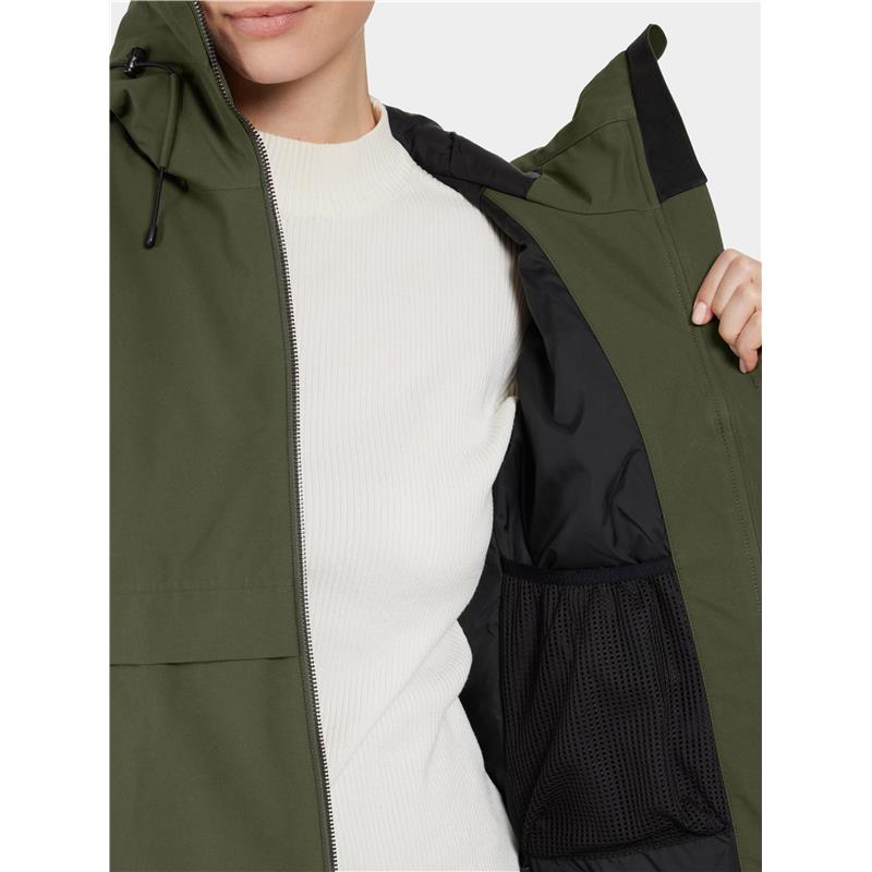 Ženska jakna  HELLE WNS PARKA 5 Deep Green