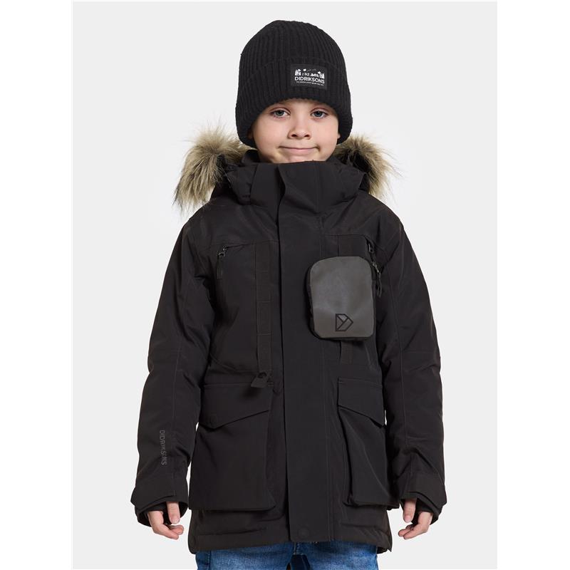 Otroška jakna MAGNETIT KIDS PARKA Black