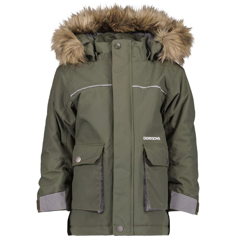 Otroška jakna KURE KIDS PARKA 6 Deep Green