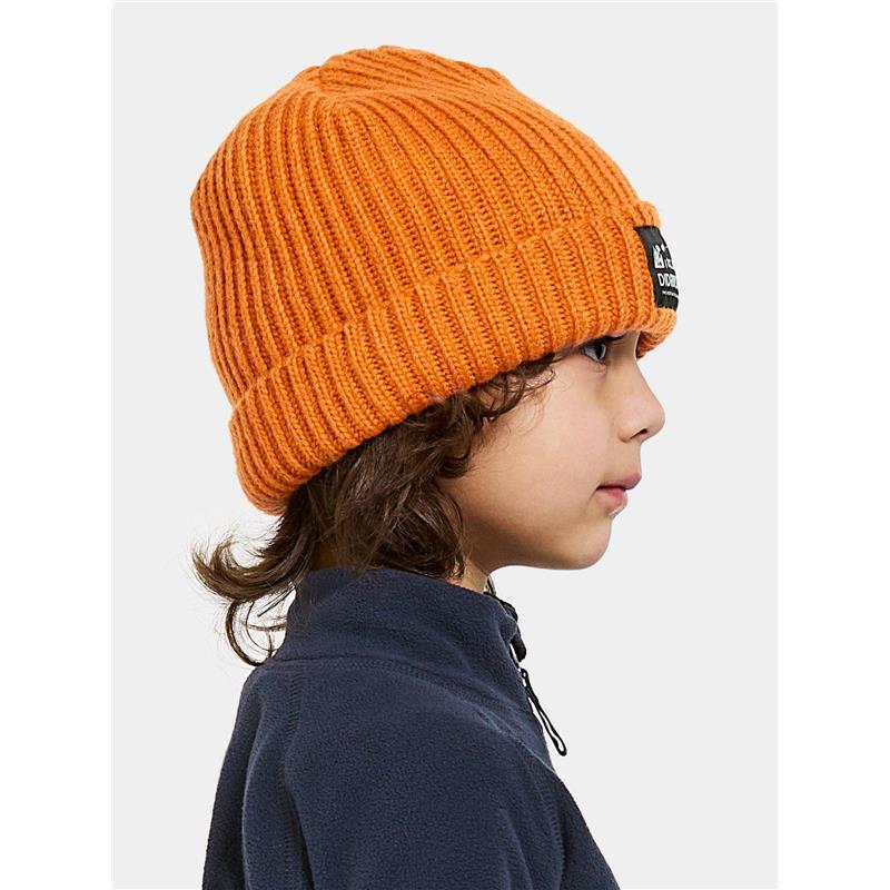 Otroška kapa BUS KIDS BEANIE Orange Jam