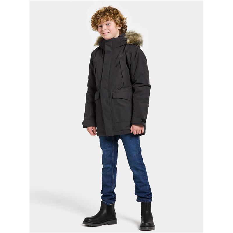Otroška jakna  OXID KIDS PARKA Black
