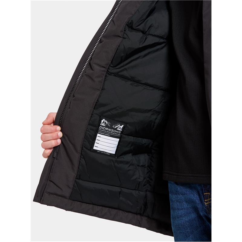 Otroška jakna  OXID KIDS PARKA Black