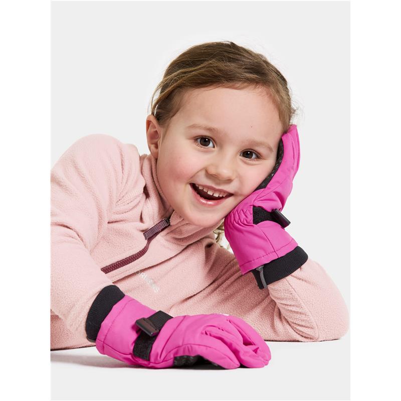 Dječje rukavice BIGGLES GLOVES 3 Plastic Pink