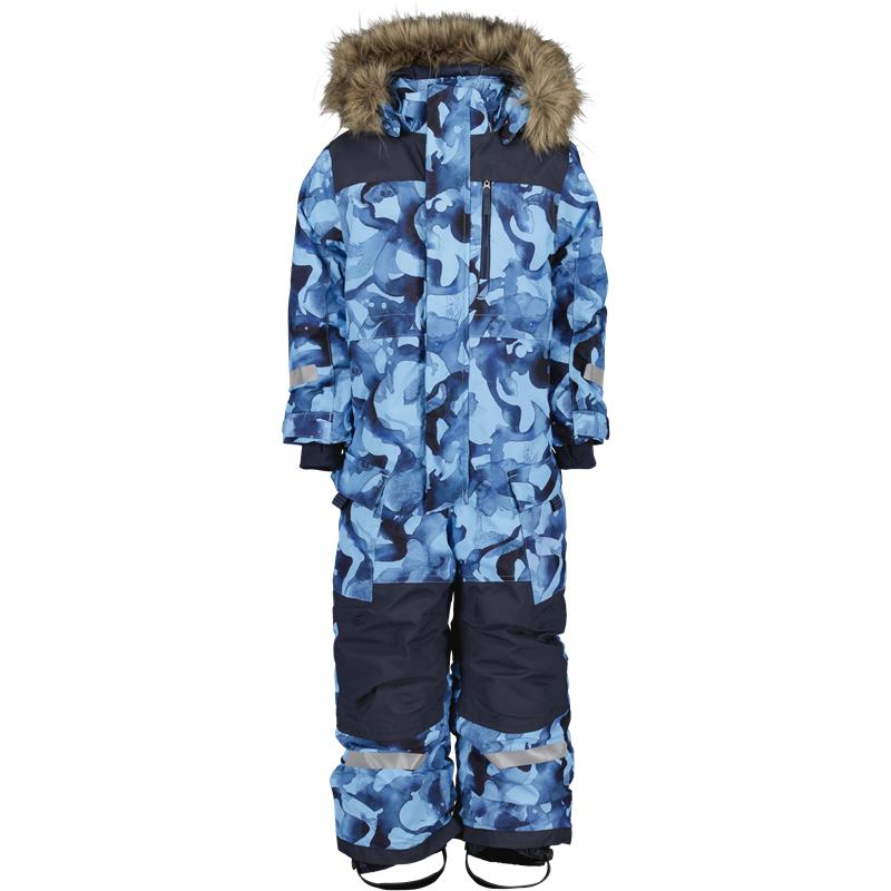 Otroški kombinezon POLARBJÖRNEN COV PR Salt Dk Blue