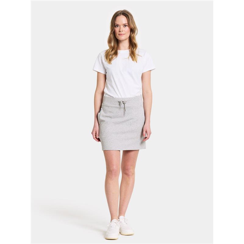 Žensko krilo HALLÖ WNS SKIRT Aluminum melang