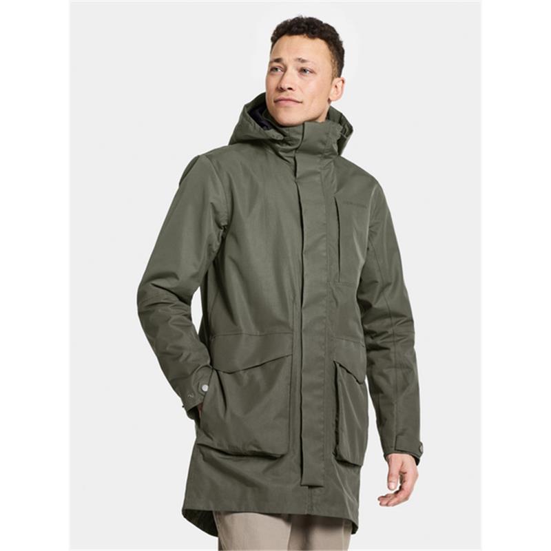 Moška jakna ANDREAS USX PARKA Deep Green