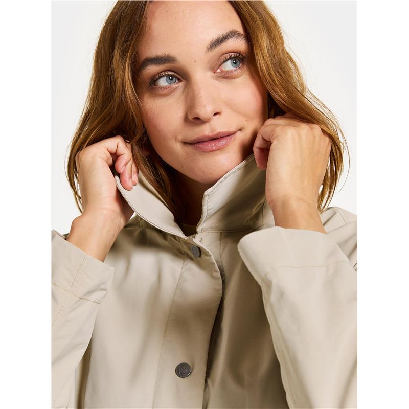 Ženski plašč BONNIE WNS COAT Beige/Dk Blue