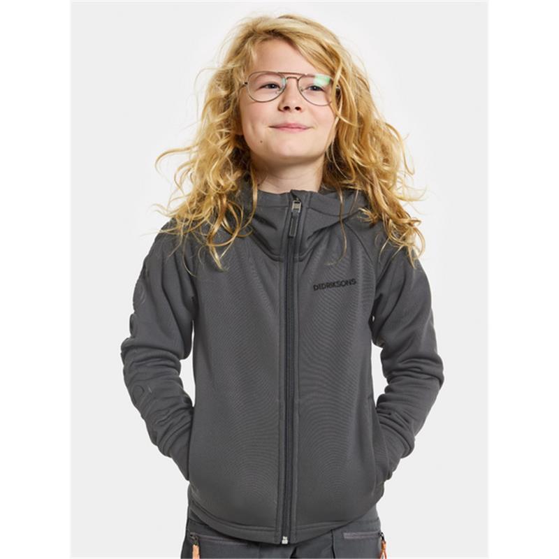 Otroška  jopa HEKTO KIDS FZ Coal black