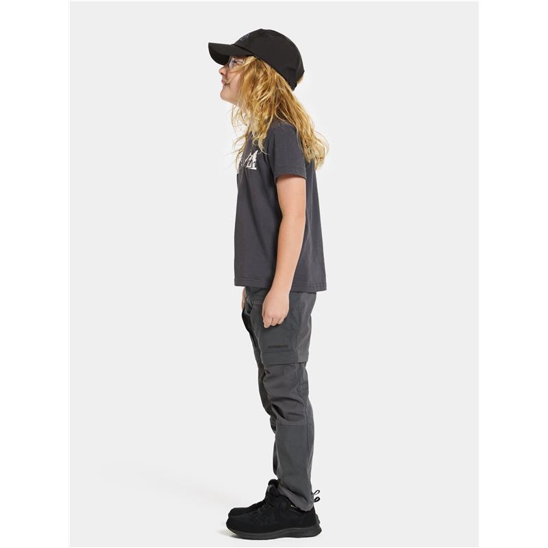 Otroška majica MYNTA KDS T EXP 2 Coal black