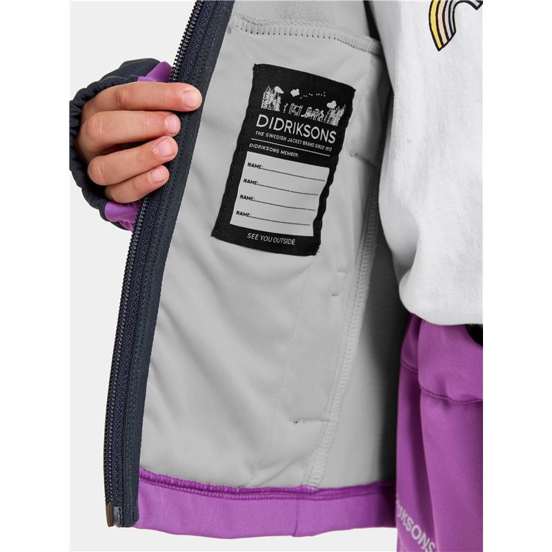 Otroška jakna TROEL KDS JACKET 4 Tulip Purp