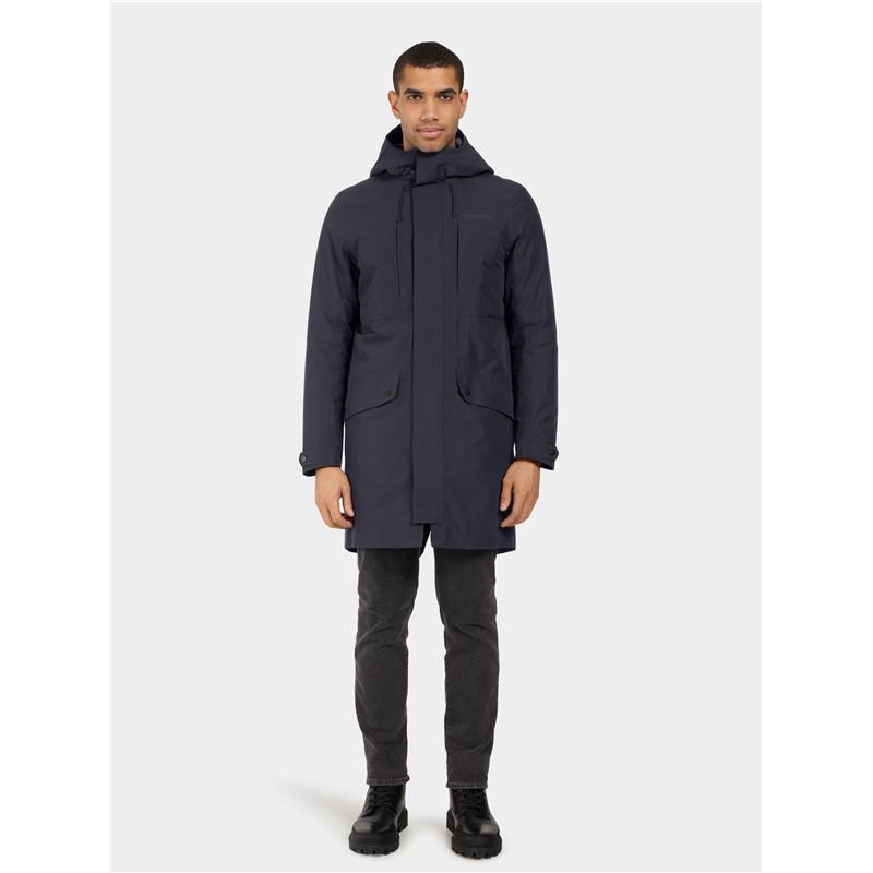 Moška jakna  FALKE USX PARKA Dark nigh blue