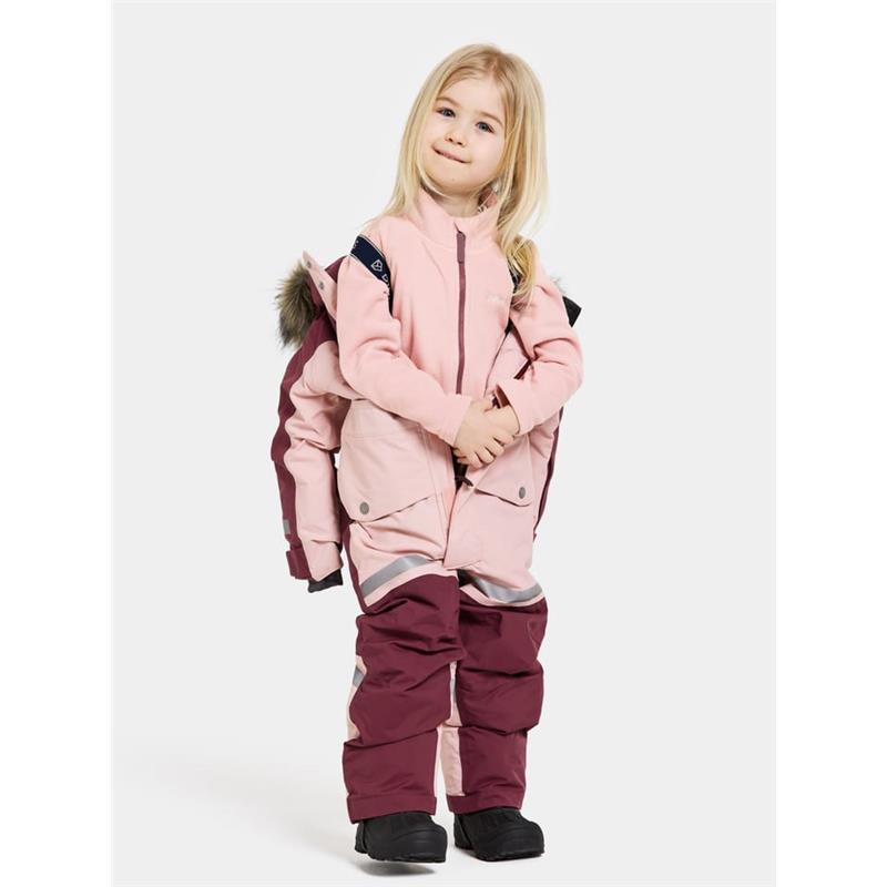 Otroški kombinezon BJÄRVEN KDS COVER 3 Dusty pink
