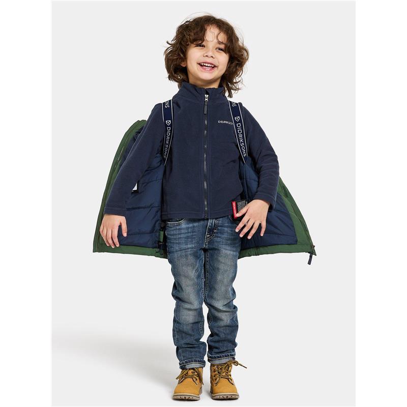 Otroška jakna BJÄRVEN KIDS PARKA 3 Pine Green