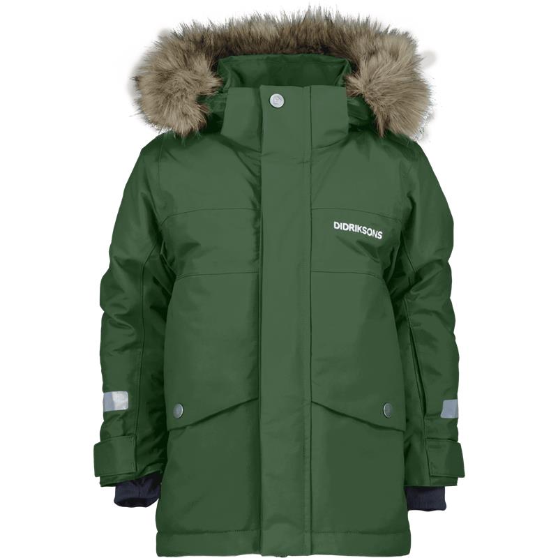 Otroška jakna  BJÄRVEN KIDS PARKA 3 Pine Green
