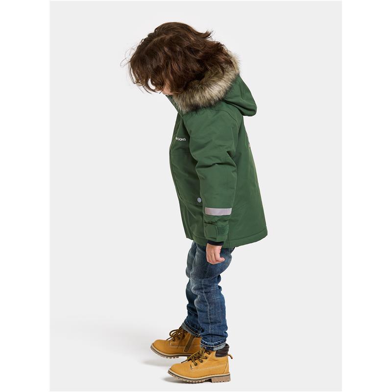 Otroška jakna  BJÄRVEN KIDS PARKA 3 Pine Green
