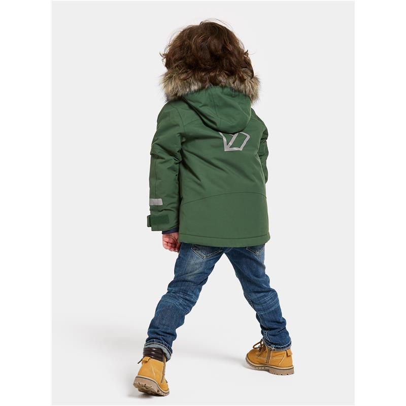 Otroška jakna  BJÄRVEN KIDS PARKA 3 Pine Green