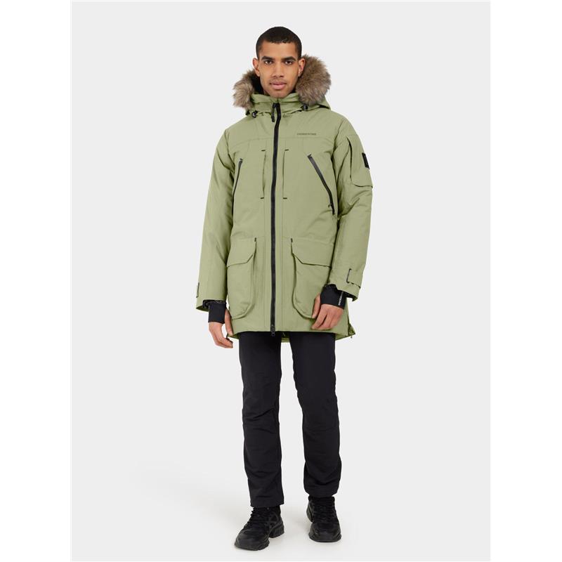 Moška jakna  ZEUS USX PARKA 2 Wild Forest Green