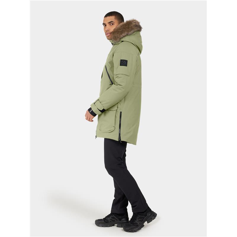 Moška jakna  ZEUS USX PARKA 2 Wild Forest Green