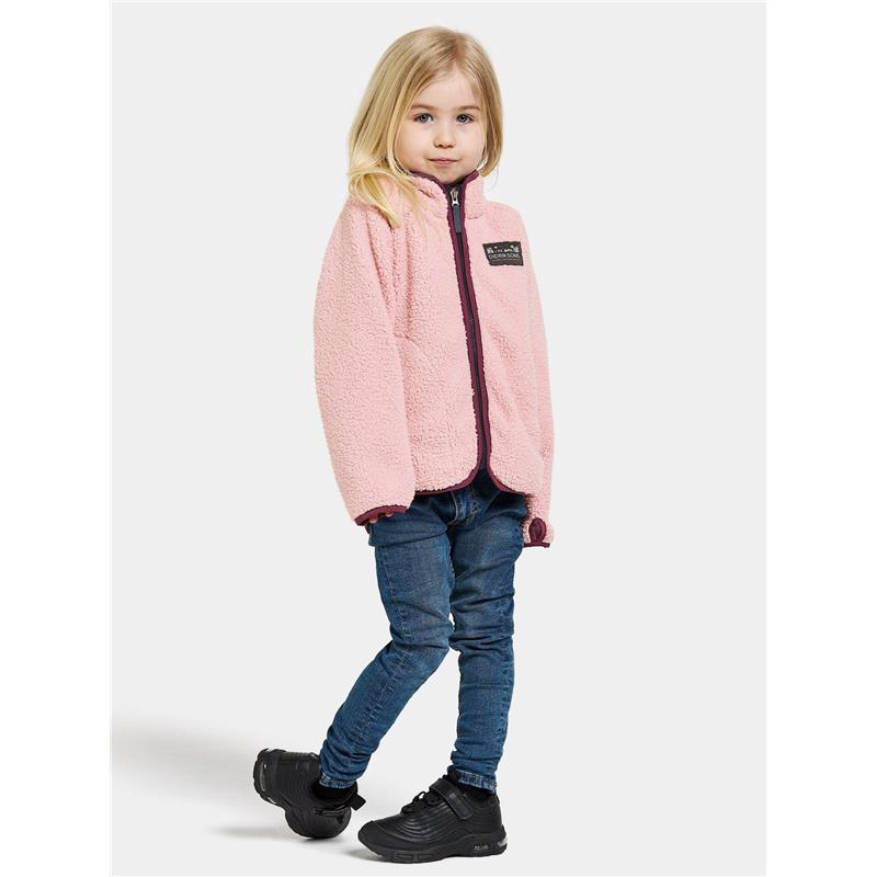 Otroška jopa GIBBS KIDS FULLZIP 2 Dusty pink