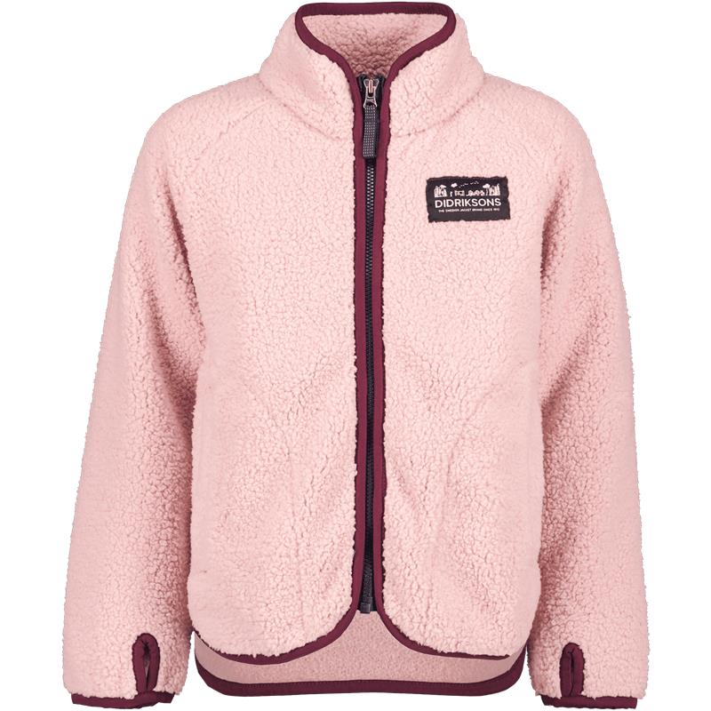 Otroška jopa GIBBS KIDS FULLZIP 2 Dusty pink