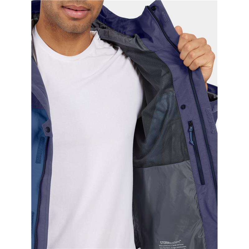 Moška jakna  GRIT USX JACKET 3 Blue Arcad