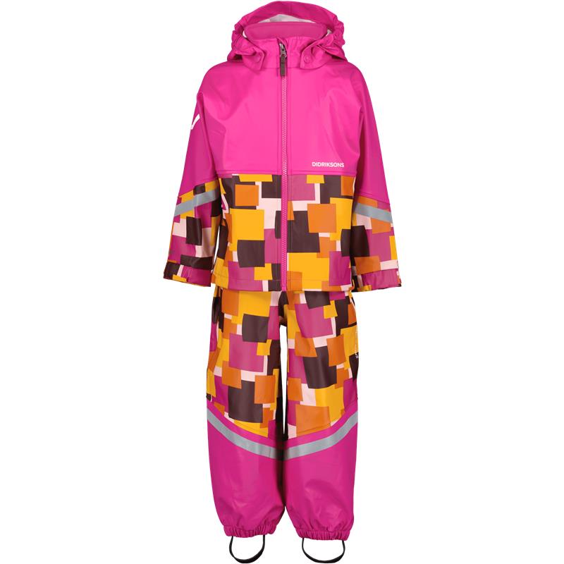 Dežni komplet WATERMAN PR KIDS 9 Notes Pink