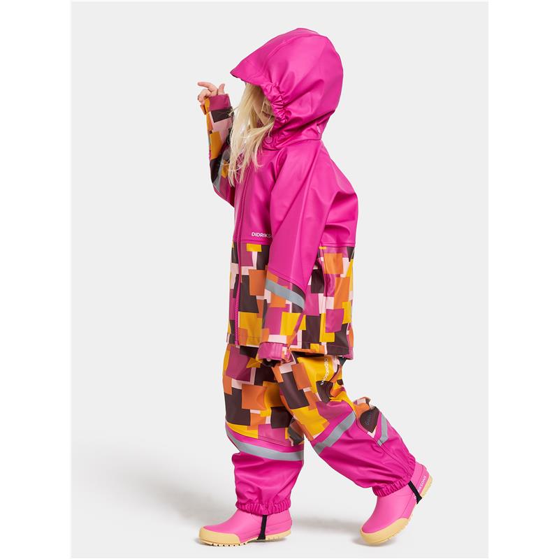 Dežni komplet WATERMAN PR KIDS 9 Notes Pink