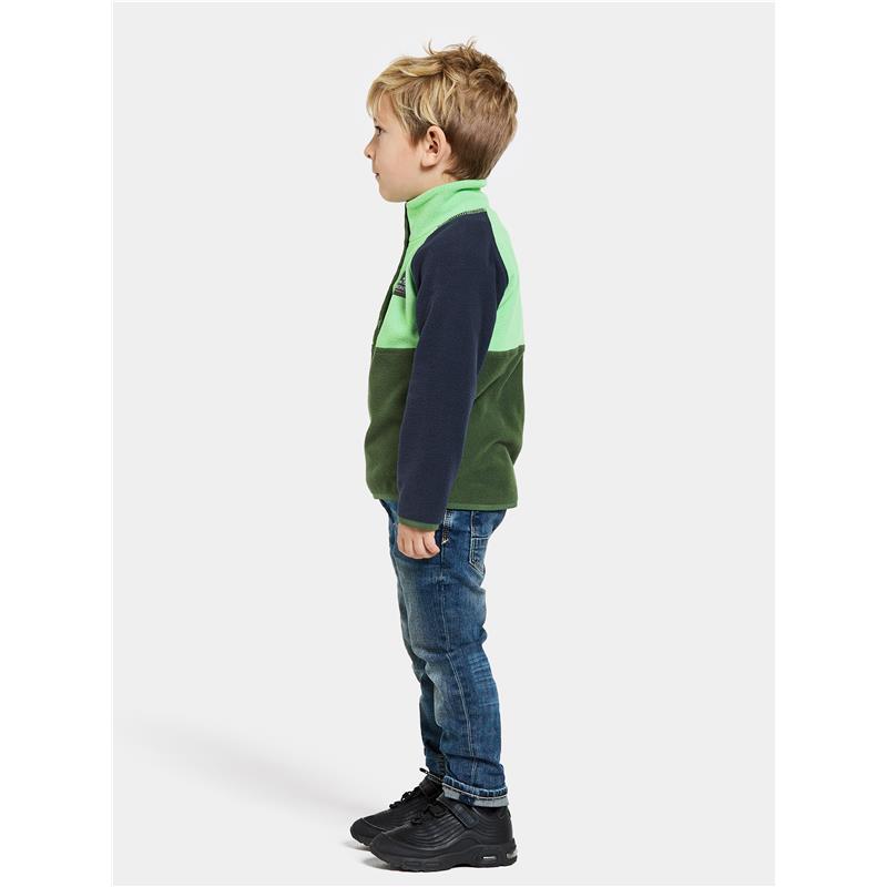Otroški pulover MONTE KIDS HALF BU 4 Pine Green