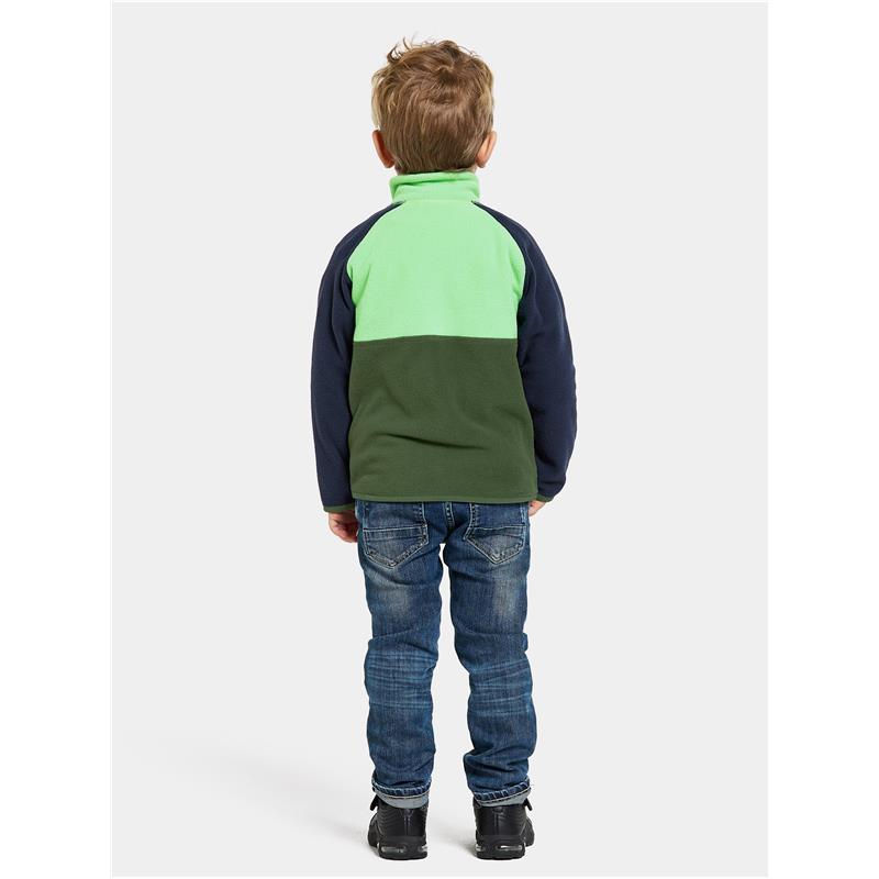 Otroški pulover MONTE KIDS HALF BU 4 Pine Green