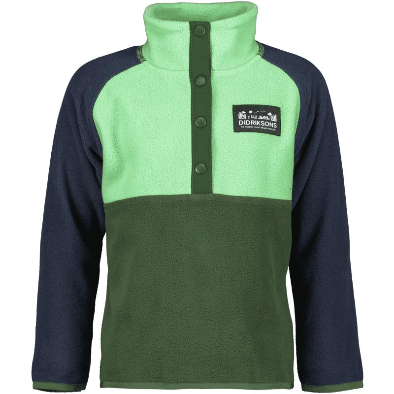 Otroški pulover MONTE KIDS HALF BU 4 Pine Green
