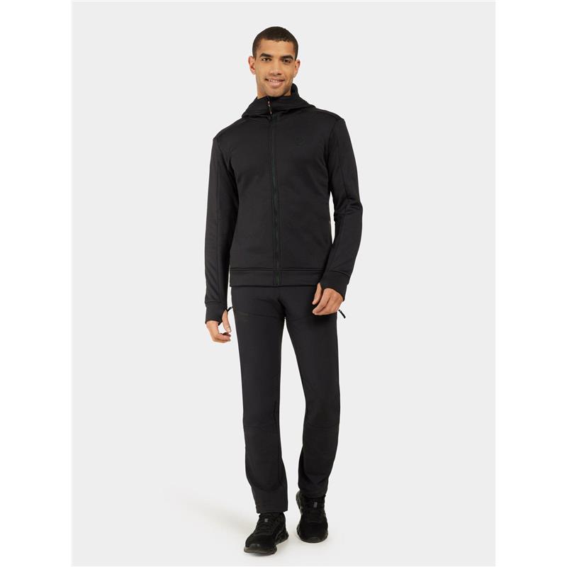 Muška jopa ACKE USX FULLZIP 3 Black