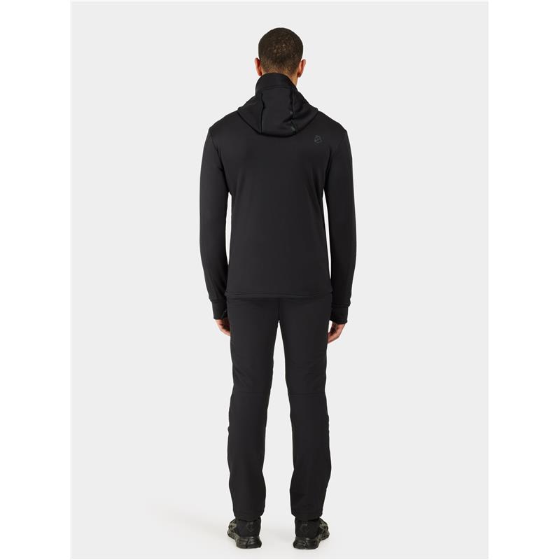Muška jopa ACKE USX FULLZIP 3 Black
