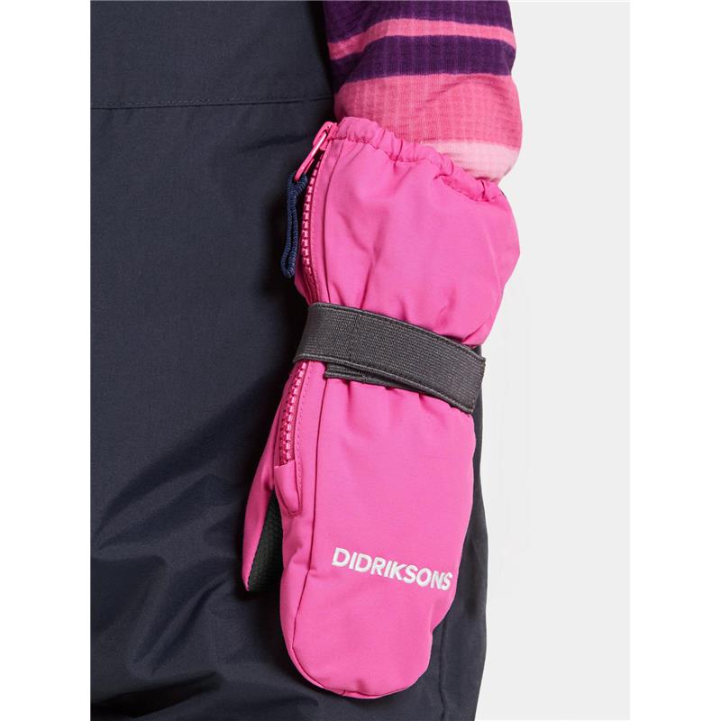 Otroške rokavice BIGGLES ZIP MITTEN 8 Pink