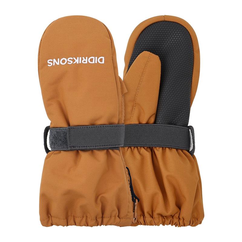 Otroške rokavice BIGGLES ZIP MITTEN 8 Brown