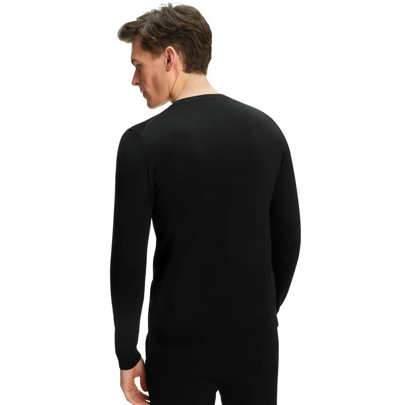 Moški pulover FAV Merino X-Fine Crew Neck m black