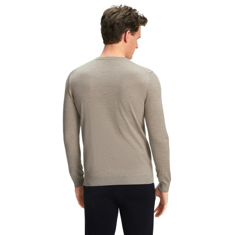 Moški pulover FAV Merino X-Fine Crew Neck m capino mel