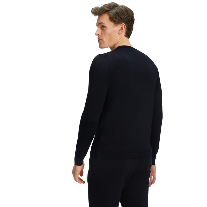 Moški pulover FAV Merino X-Fine Crew Neck m night sky