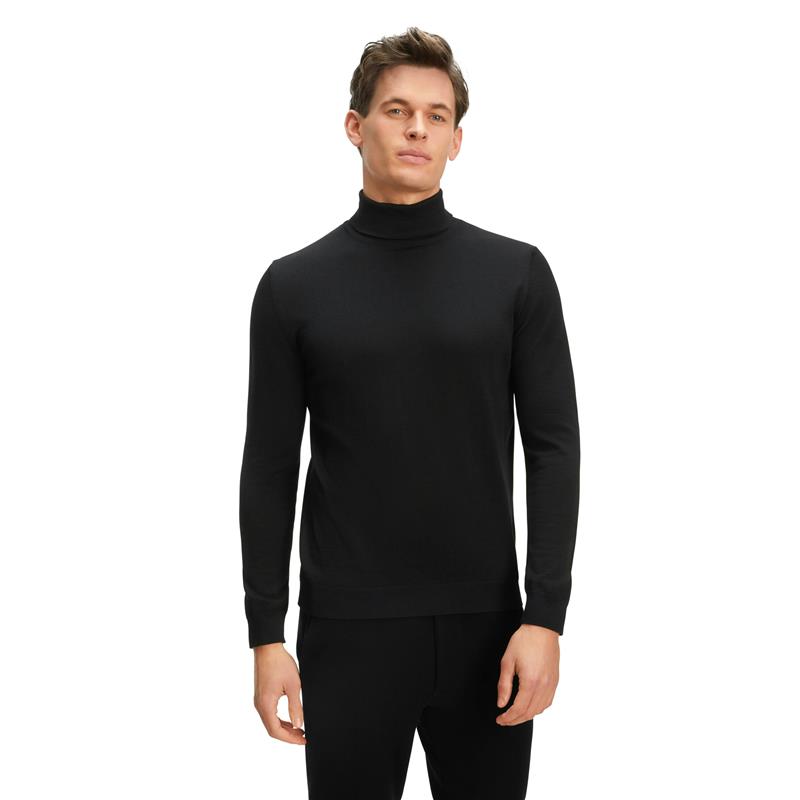 Moški pulover FAV Merino X-Fine Roll Neck m black