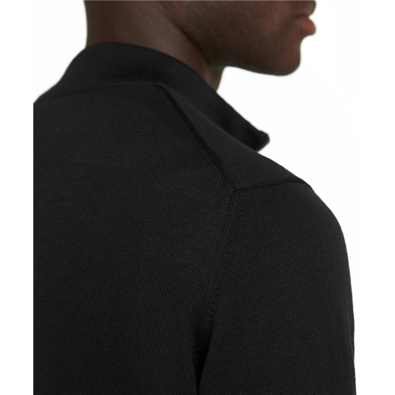 Moški pulover FAV Merino X-Fine Half-Zip m black