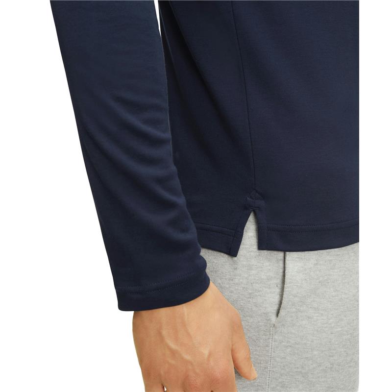 Moška polo majica FAV Pima Interlock Polo LS m space blue