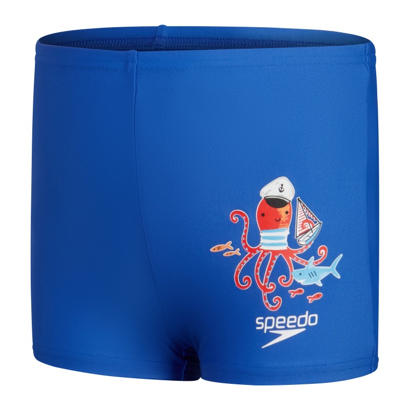 Dječje kupaće gaće ASHT BLUE/RED