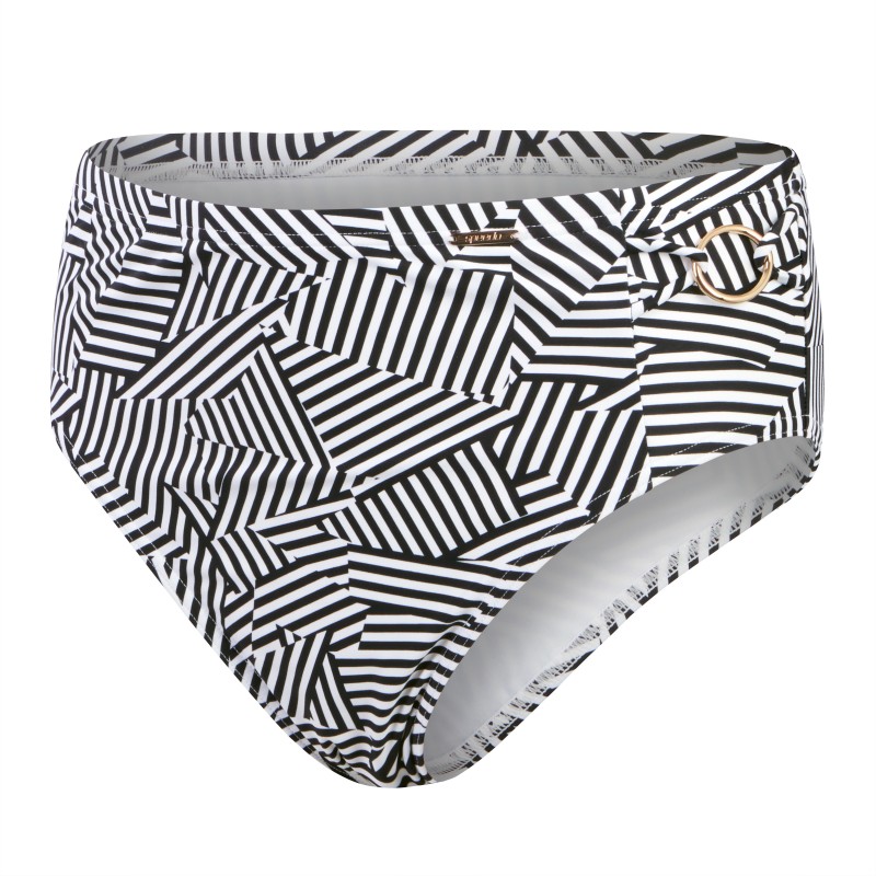 Ženski donji dio kupaćih gaća SPDSCU PRNT AW BRIEF BLACK/WHITE