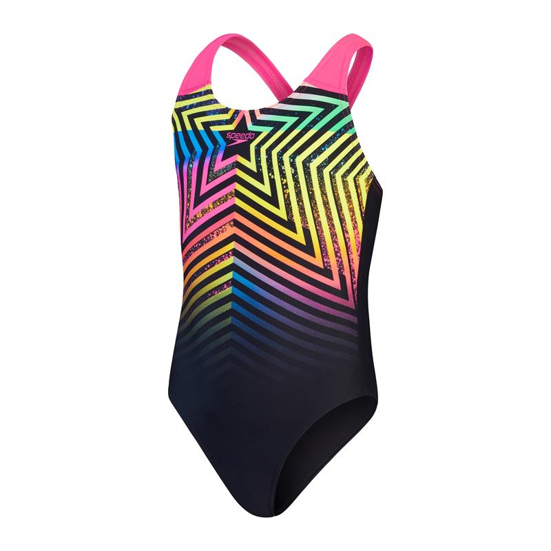 Otroške kopalke DIGI BLACK/PINK