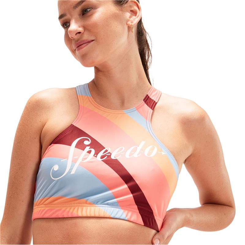 Ženske kopalke LOGO VOLLEY 2PC RED/ORANGE